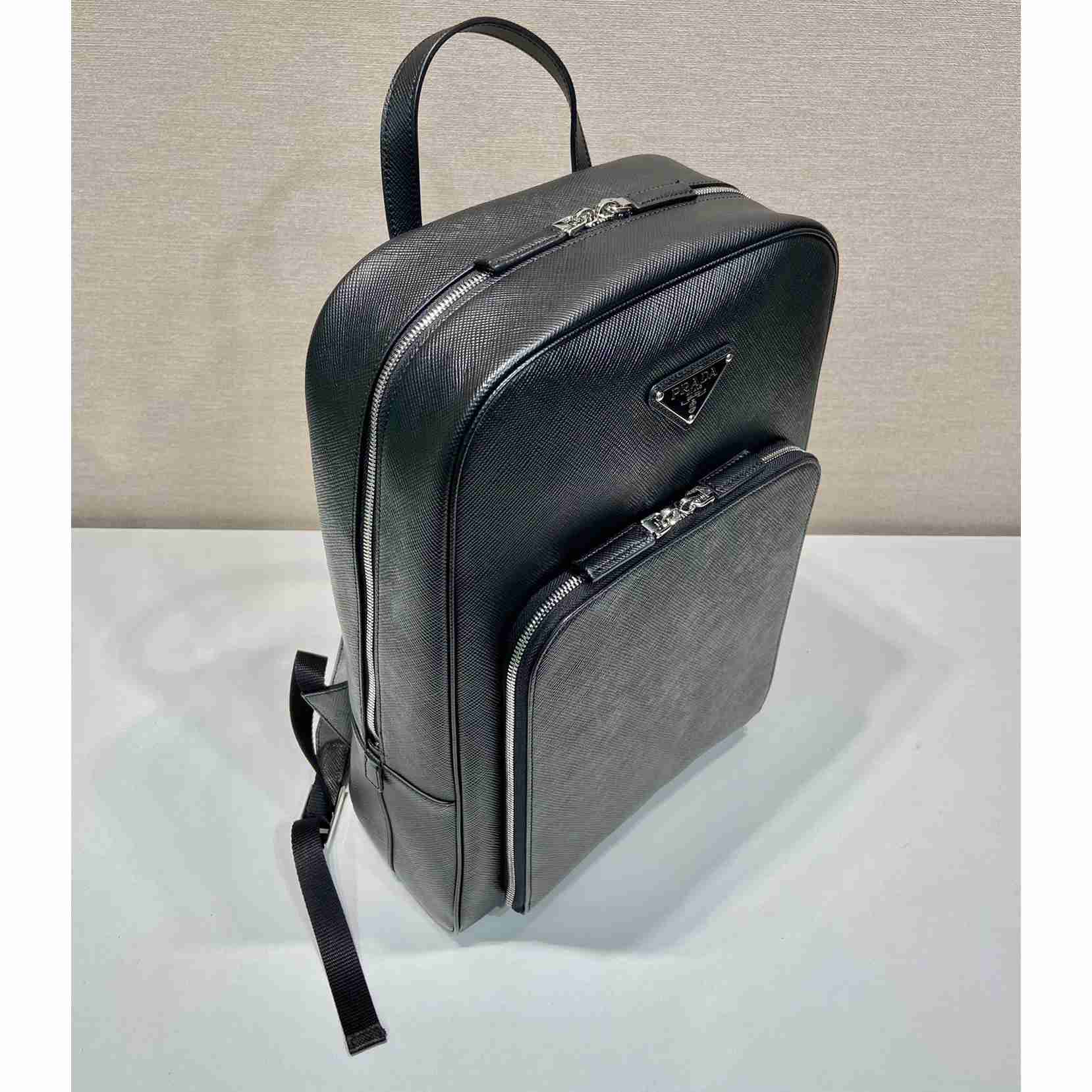 Prada Saffiano Leather Backpack - DesignerGu