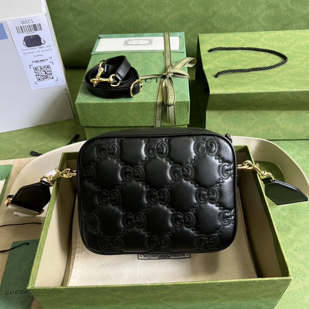 Gucci GG Matelassé Small Bag(21.5-17-7.5cm) - DesignerGu