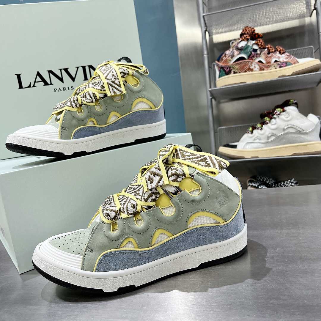 Lanvin Curb Sneakers - DesignerGu