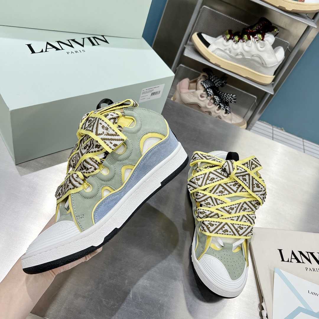 Lanvin Curb Sneakers - DesignerGu