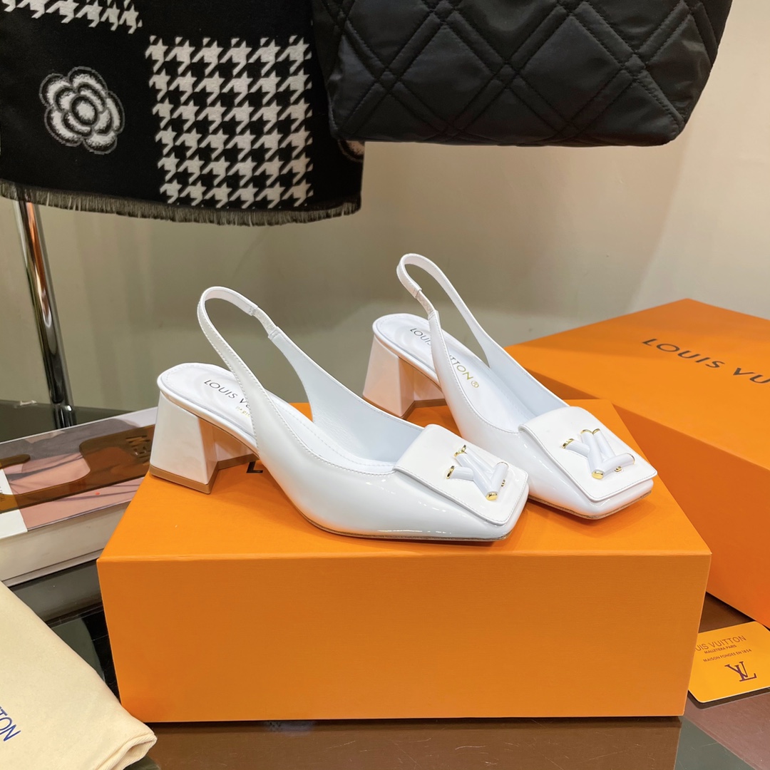 Louis Vuitton Shake Slingback Pump        - DesignerGu