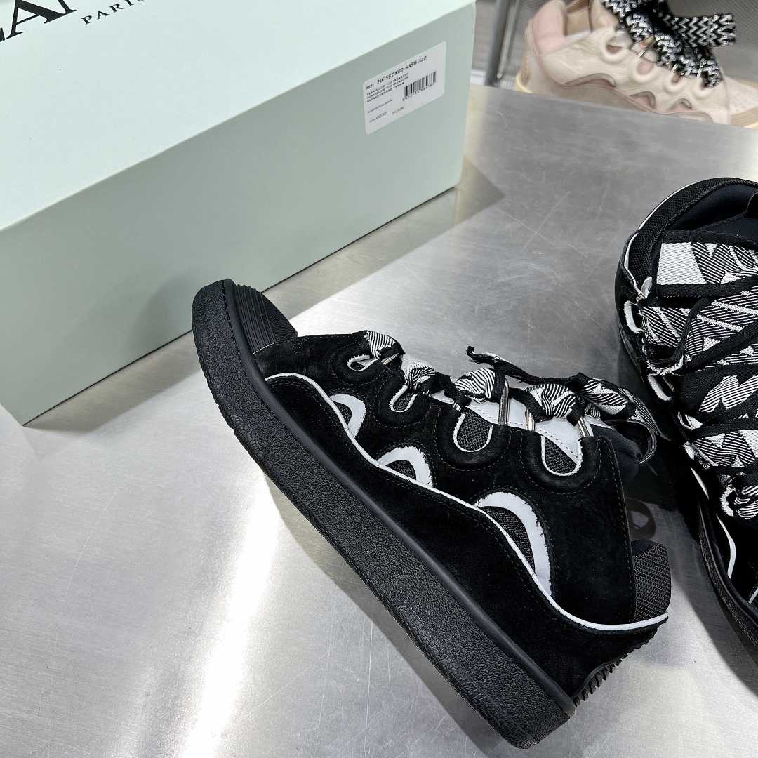 Lanvin Curb Sneakers - DesignerGu