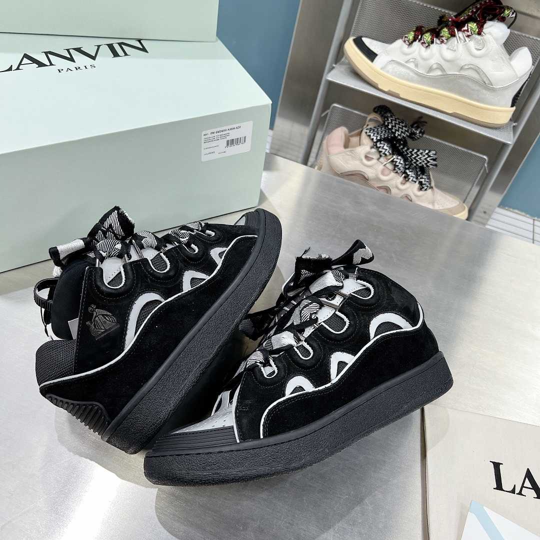 Lanvin Curb Sneakers - DesignerGu