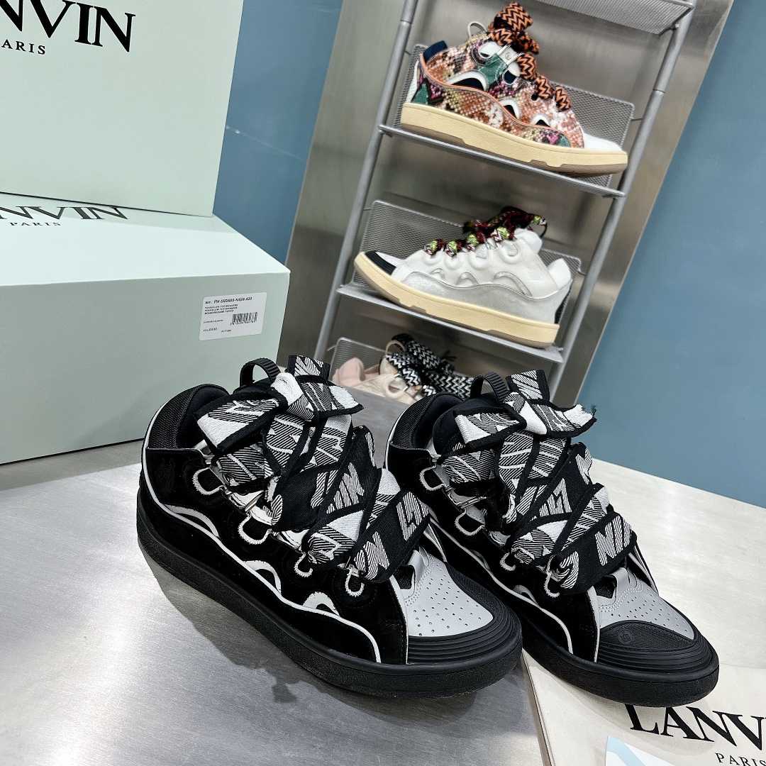 Lanvin Curb Sneakers - DesignerGu