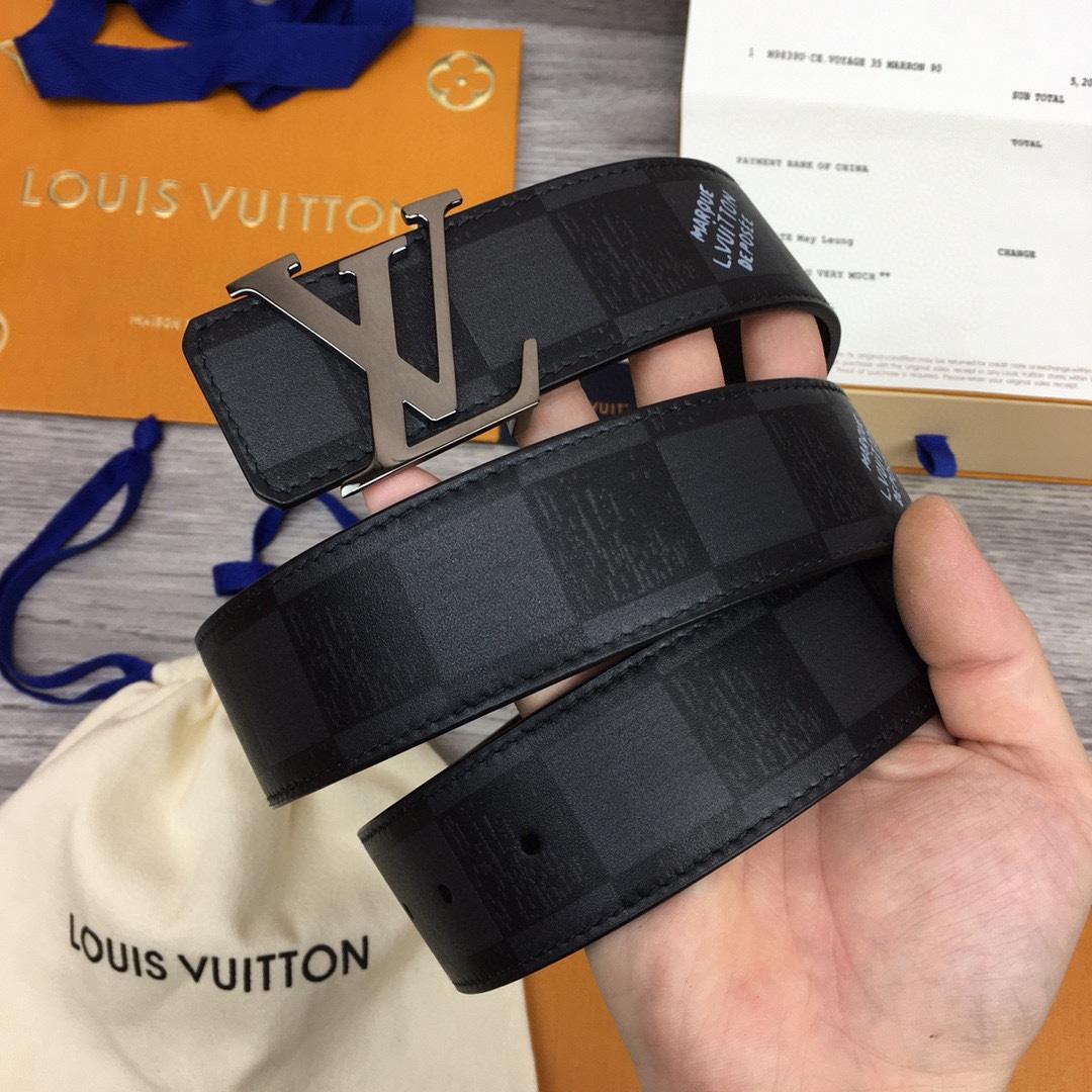 Louis Vuitton Reversible Belt  40mm - DesignerGu