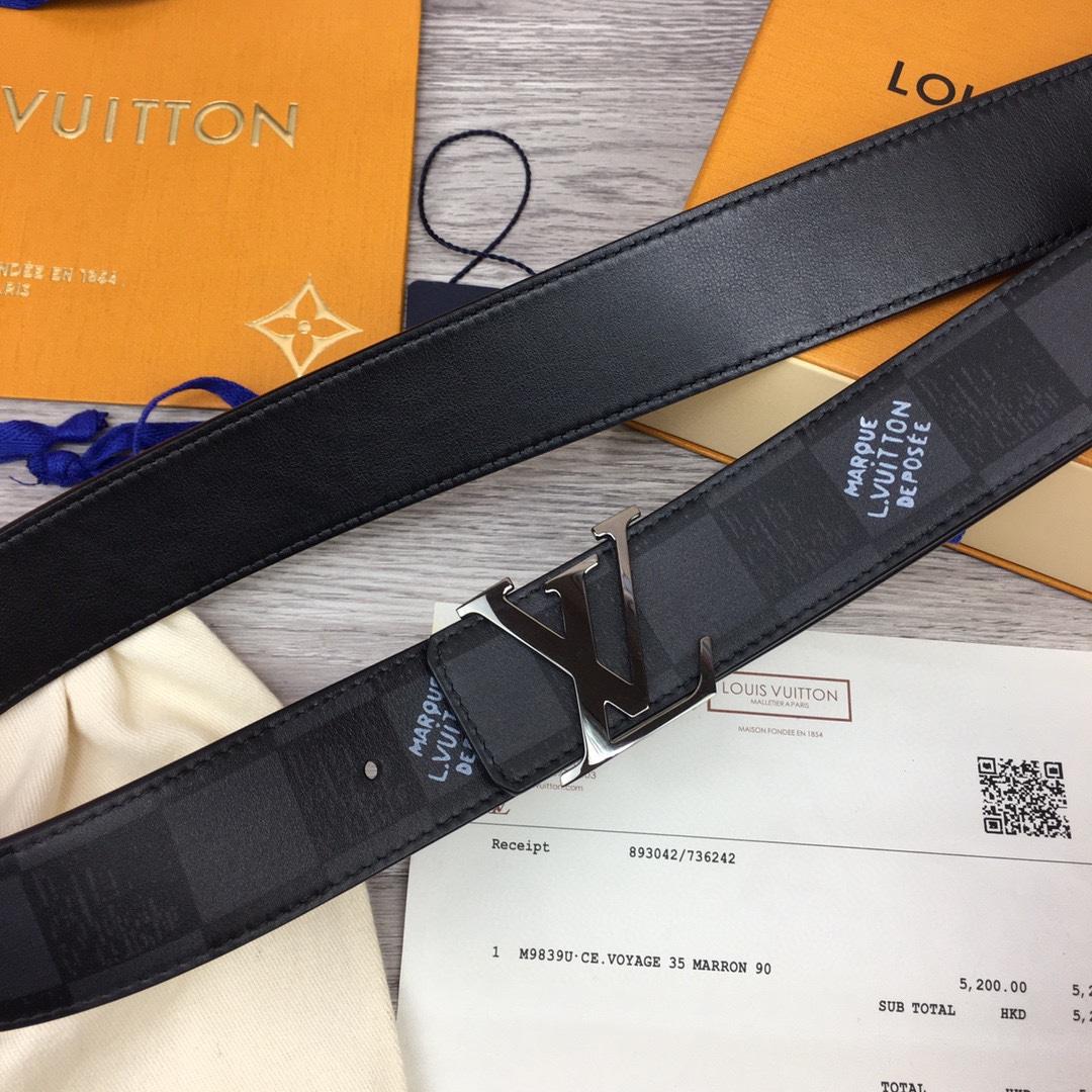 Louis Vuitton Reversible Belt  40mm - DesignerGu