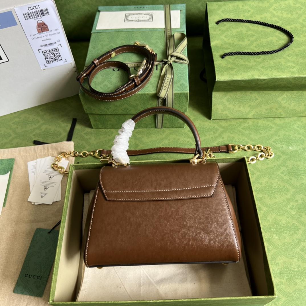 Gucci Horsebit 1955 Mini Bag(22x16x10.5cm) - DesignerGu