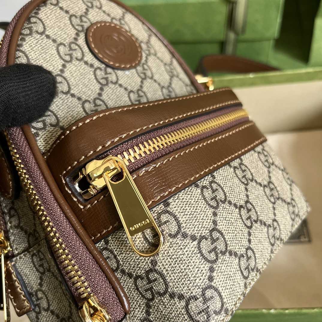 Gucci Multi-Function Bag With Interlocking G(15-19-8cm) - DesignerGu