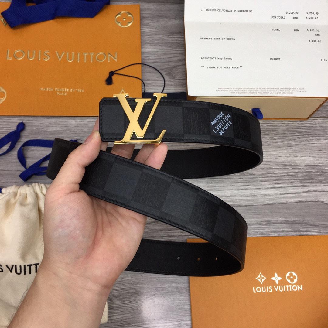 Louis Vuitton Reversible Belt  40mm - DesignerGu