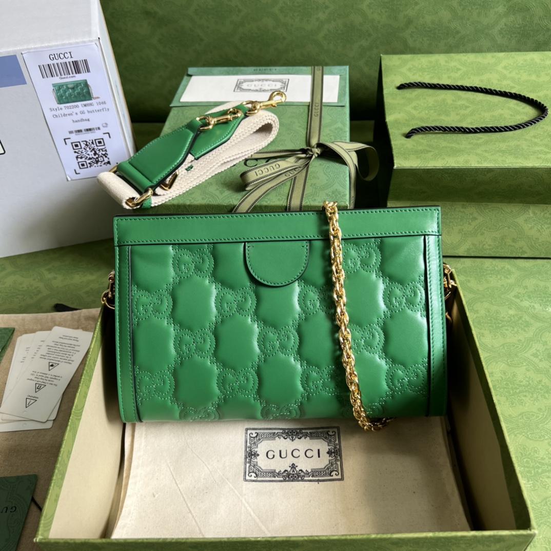 Gucci GG Matelassé Small Bag(26*17.5*8cm) - DesignerGu