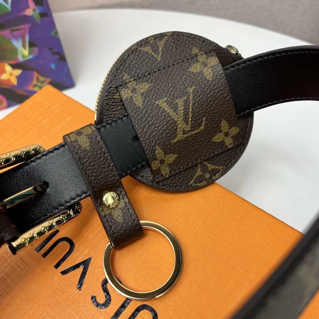 Louis Vuitton Daily Multi Pocket 30mm Belt      M0236Y - DesignerGu