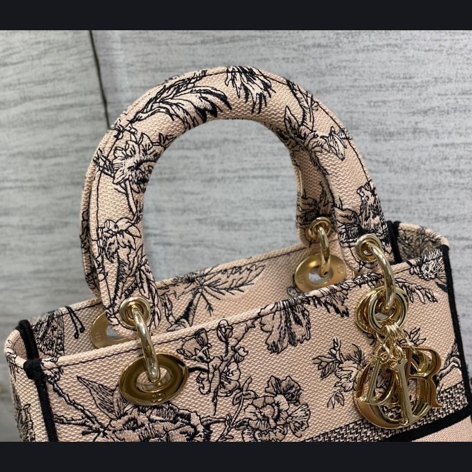 Dior Medium Lady D-lite Bag - DesignerGu