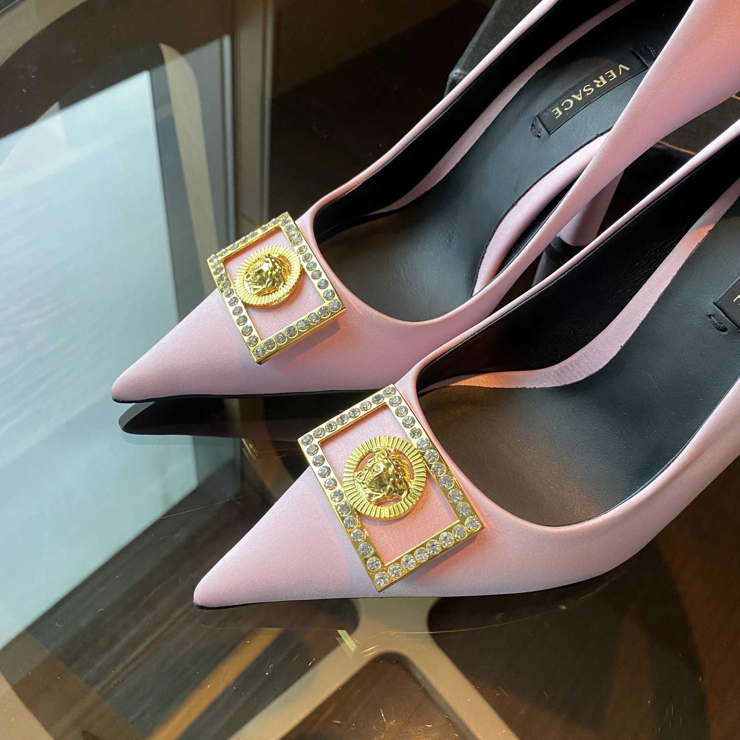 Versace Medusa Crystal Pumps - DesignerGu