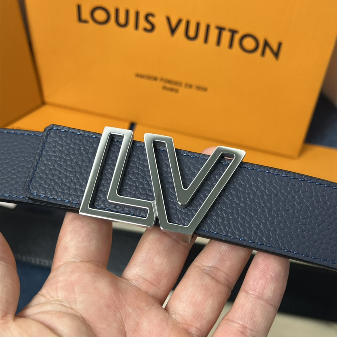 Louis Vuitton Reversible Belt  35mm - DesignerGu