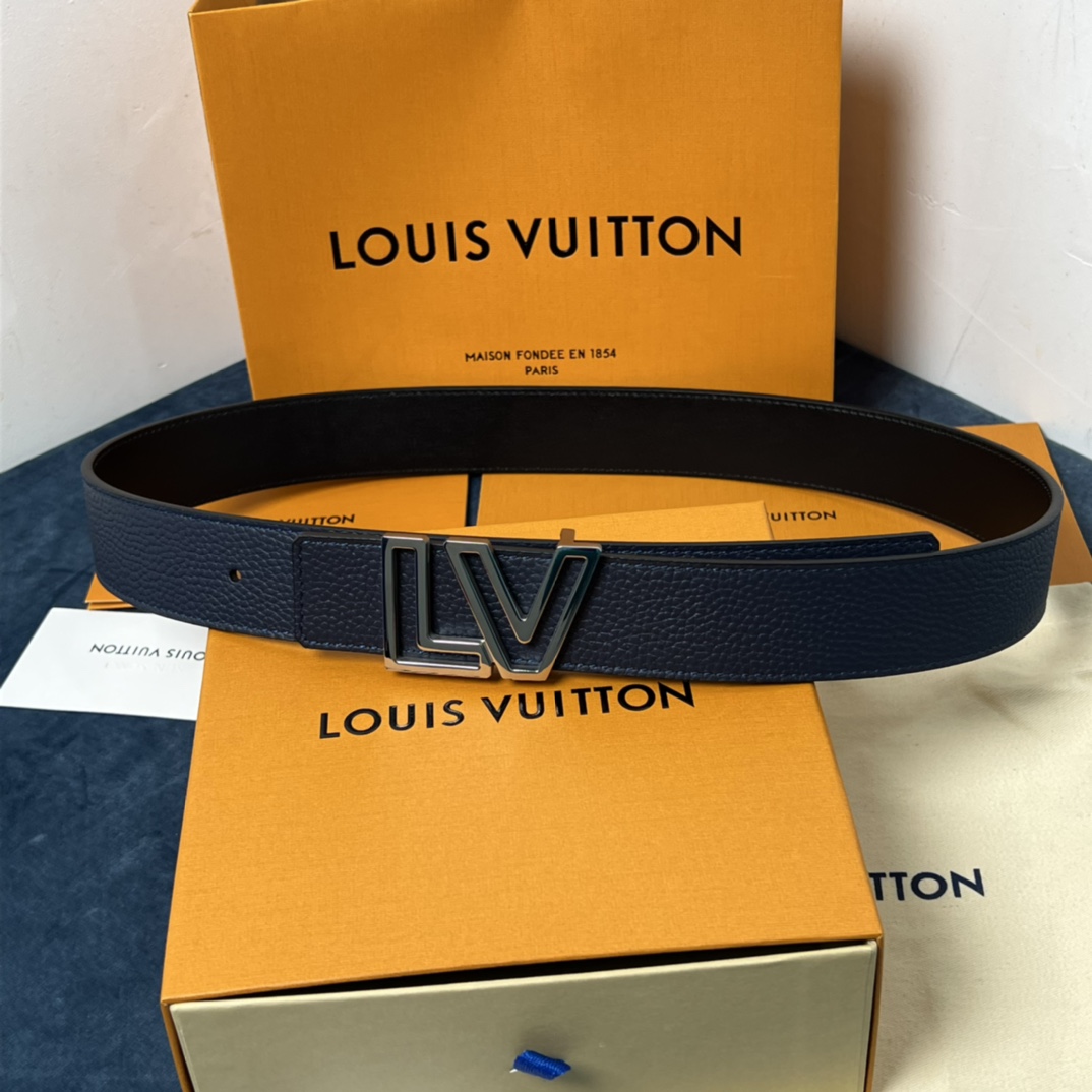 Louis Vuitton Reversible Belt  35mm - DesignerGu