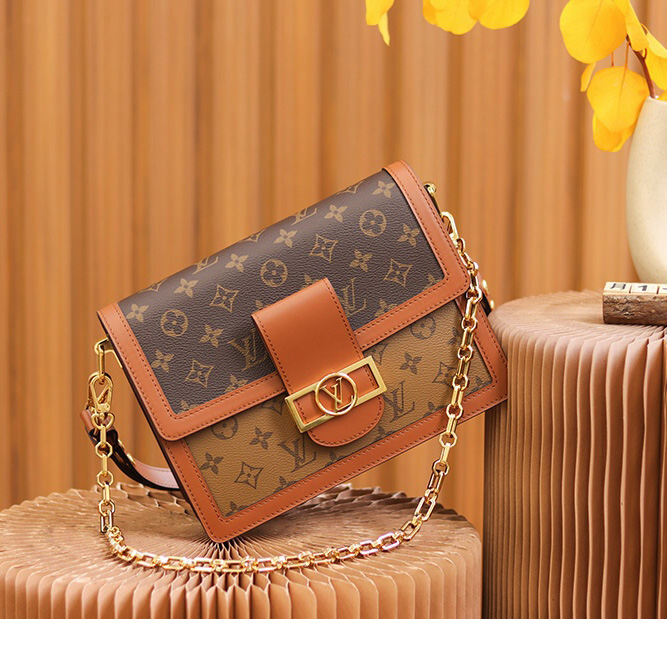 Louis Vuitton Dauphine MM (25*19*10.5cm)  M45958 - DesignerGu