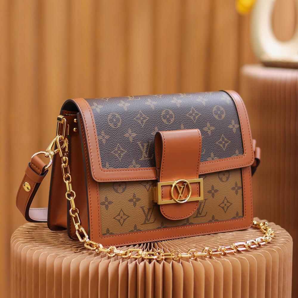 Louis Vuitton Dauphine MM (25*19*10.5cm)  M45958 - DesignerGu