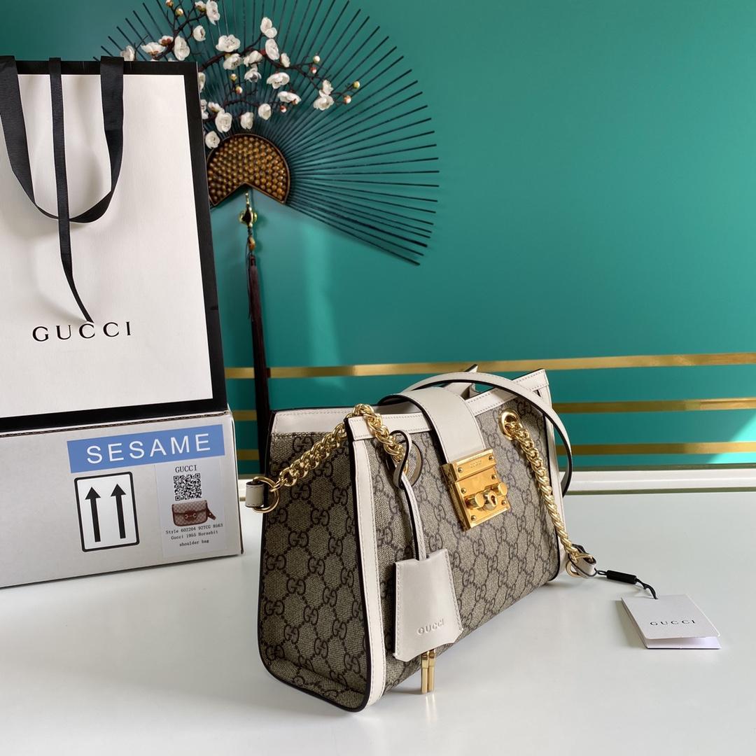 Gucci Padlock Small GG Shoulder Bag(26-18-10cm) - DesignerGu