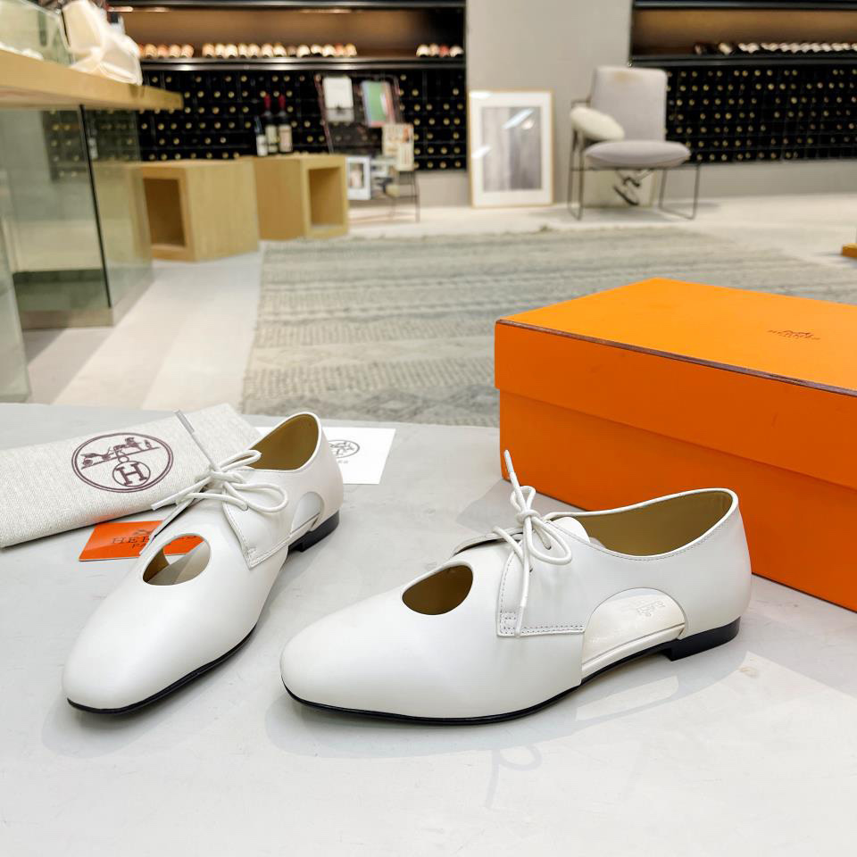 Hermes Lace-Up Shoes - DesignerGu