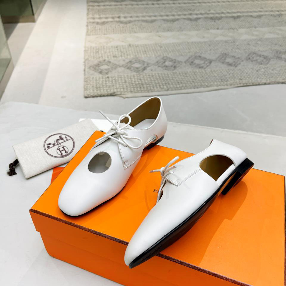 Hermes Lace-Up Shoes - DesignerGu