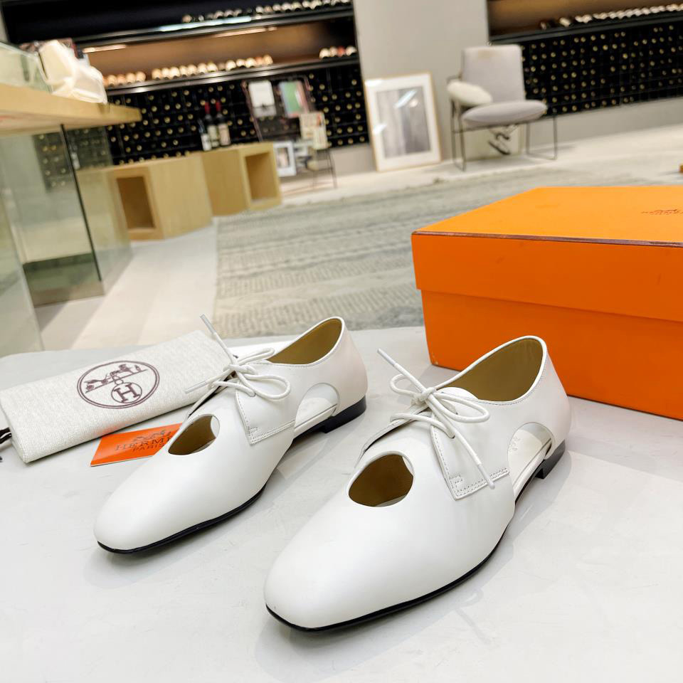 Hermes Lace-Up Shoes - DesignerGu