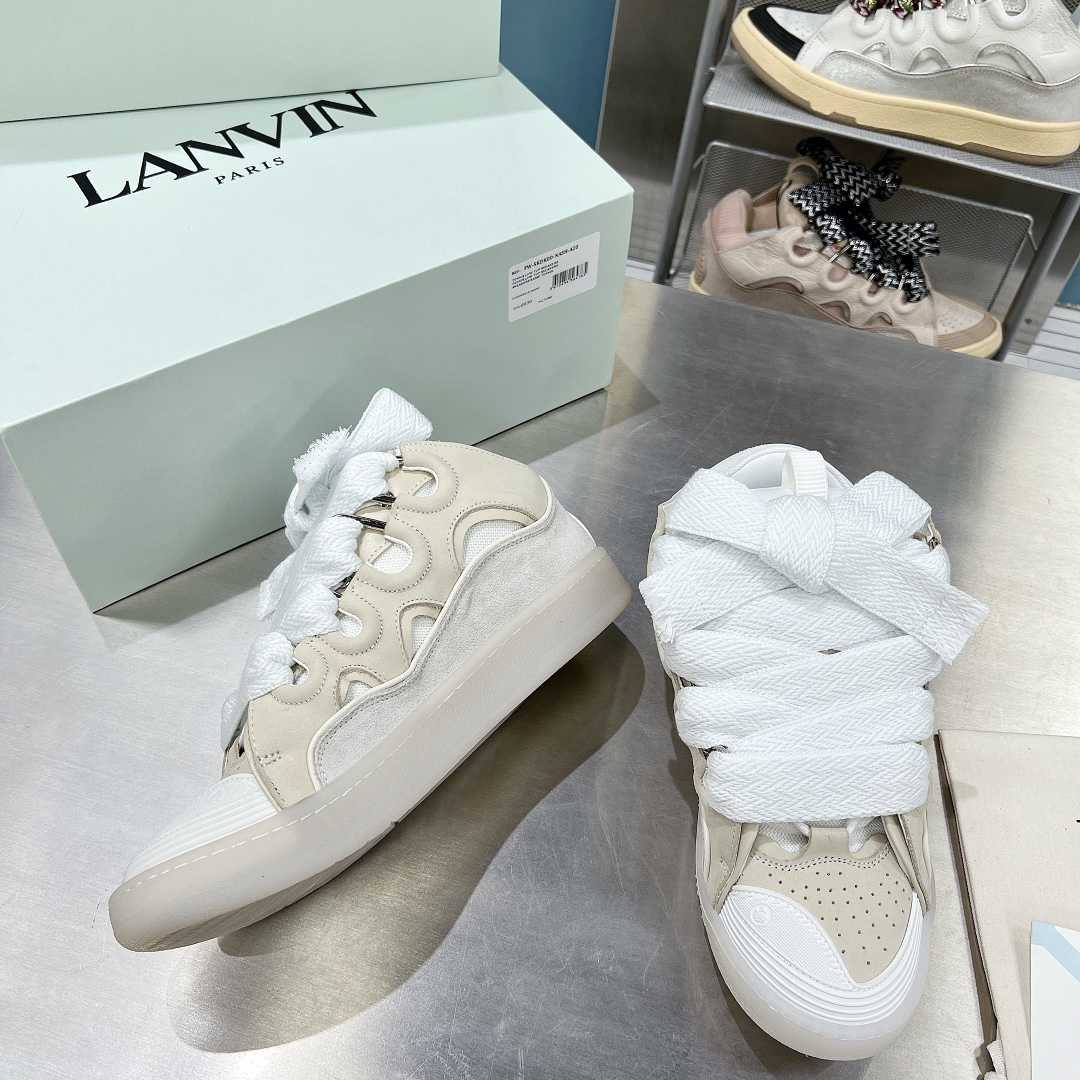 Lanvin Curb Sneakers - DesignerGu