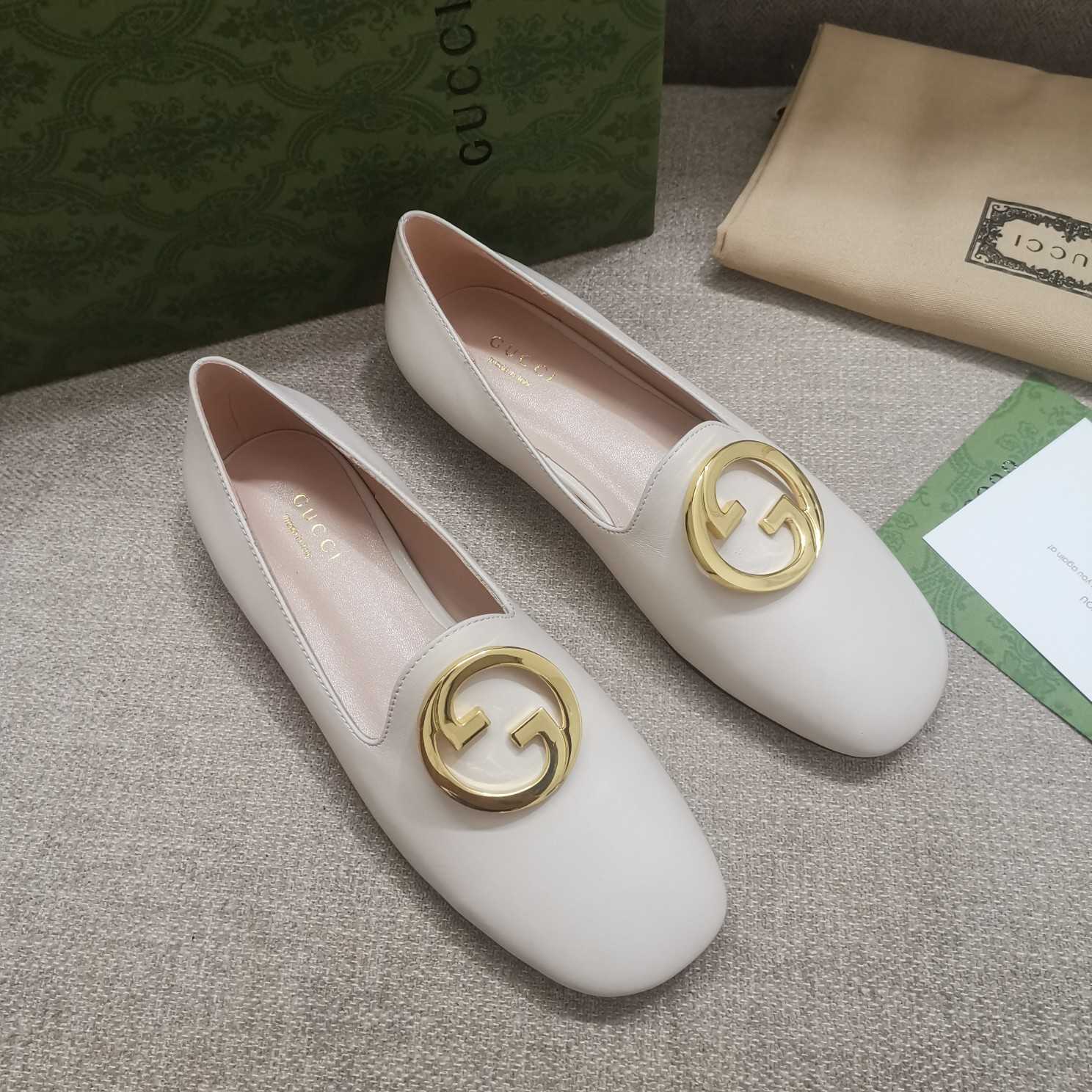 Gucci Blonde Women's Ballet Flat - DesignerGu