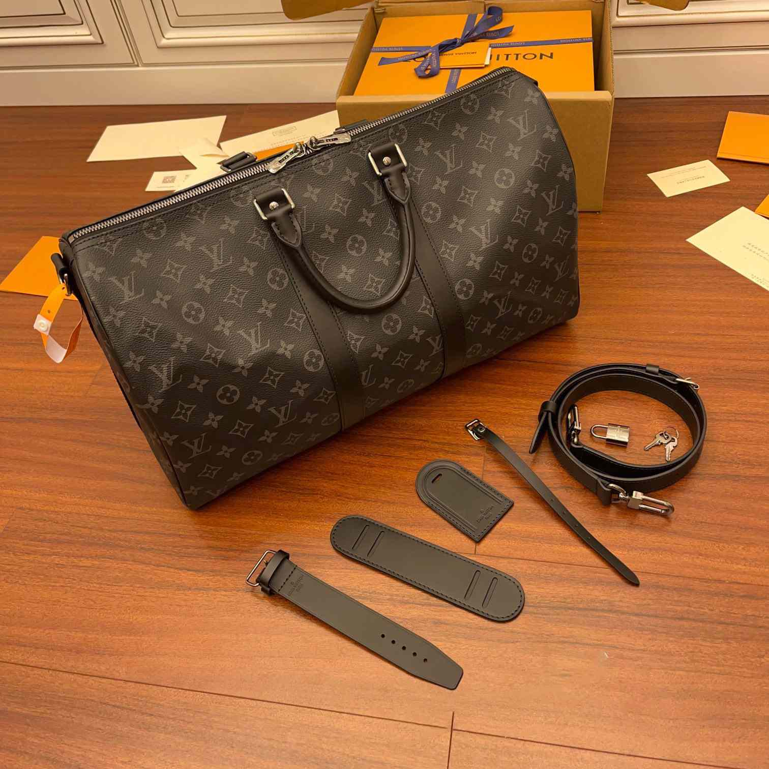 Louis Vuitton Keepall Bandoulière 45   M40569 - DesignerGu