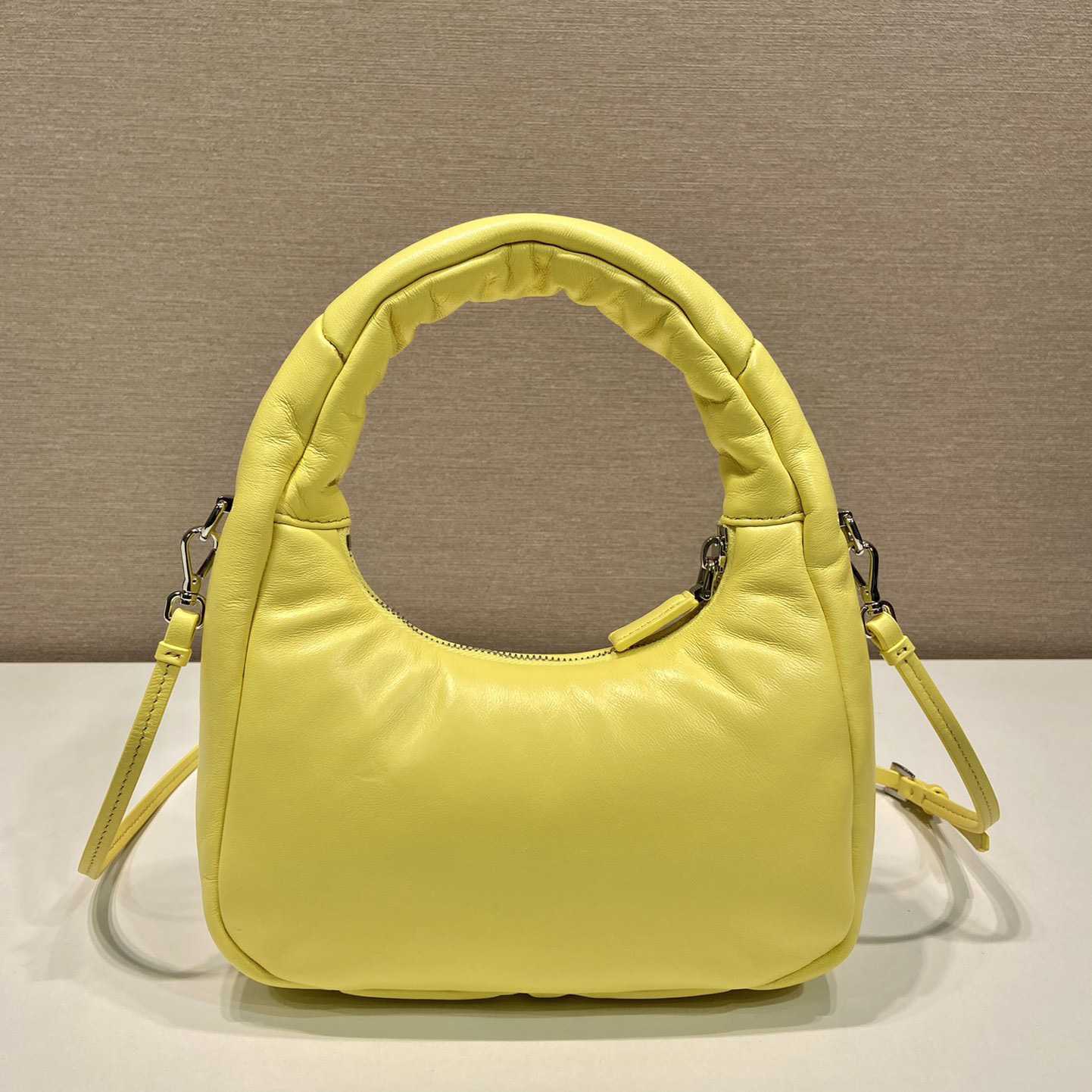 Prada Soft Padded Nappa Leather Mini-Bag - DesignerGu