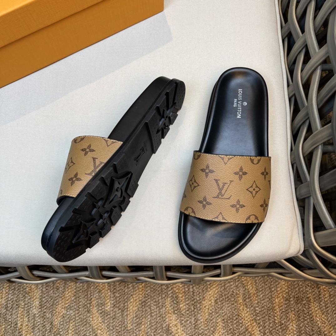 Louis Vuitton Monogram Sandals - DesignerGu