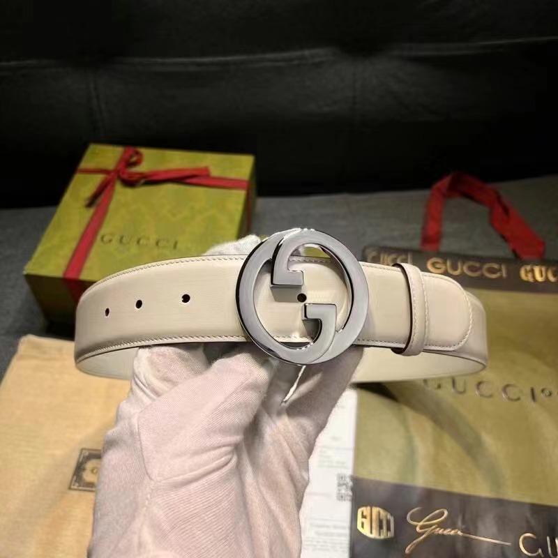 Gucci Blondie Wide Belt - DesignerGu