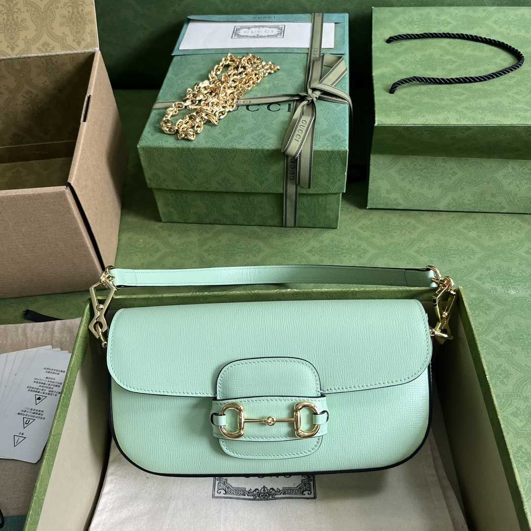 Gucci Horsebit 1955 Small Shoulder Bag(24-13-5cm)   - DesignerGu