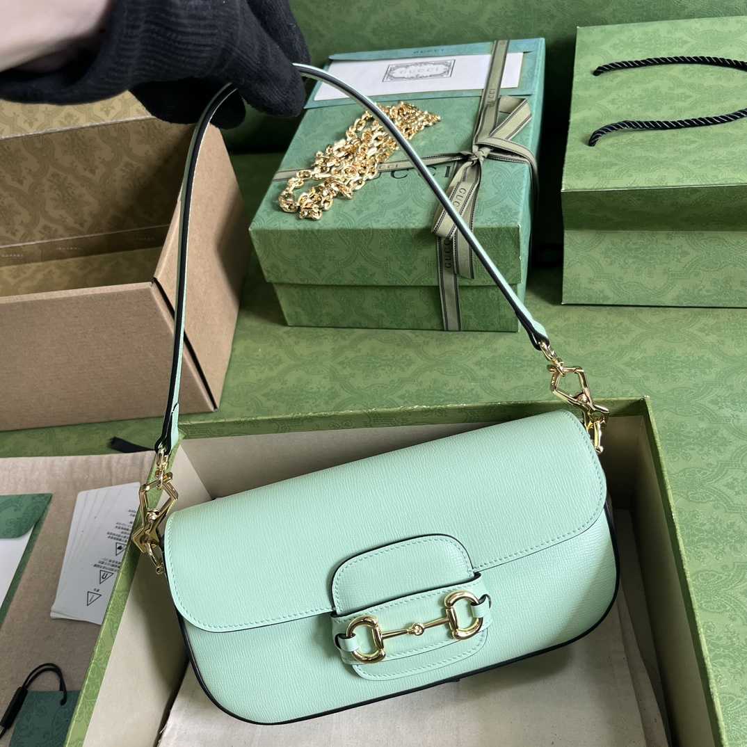 Gucci Horsebit 1955 Small Shoulder Bag(24-13-5cm)   - DesignerGu