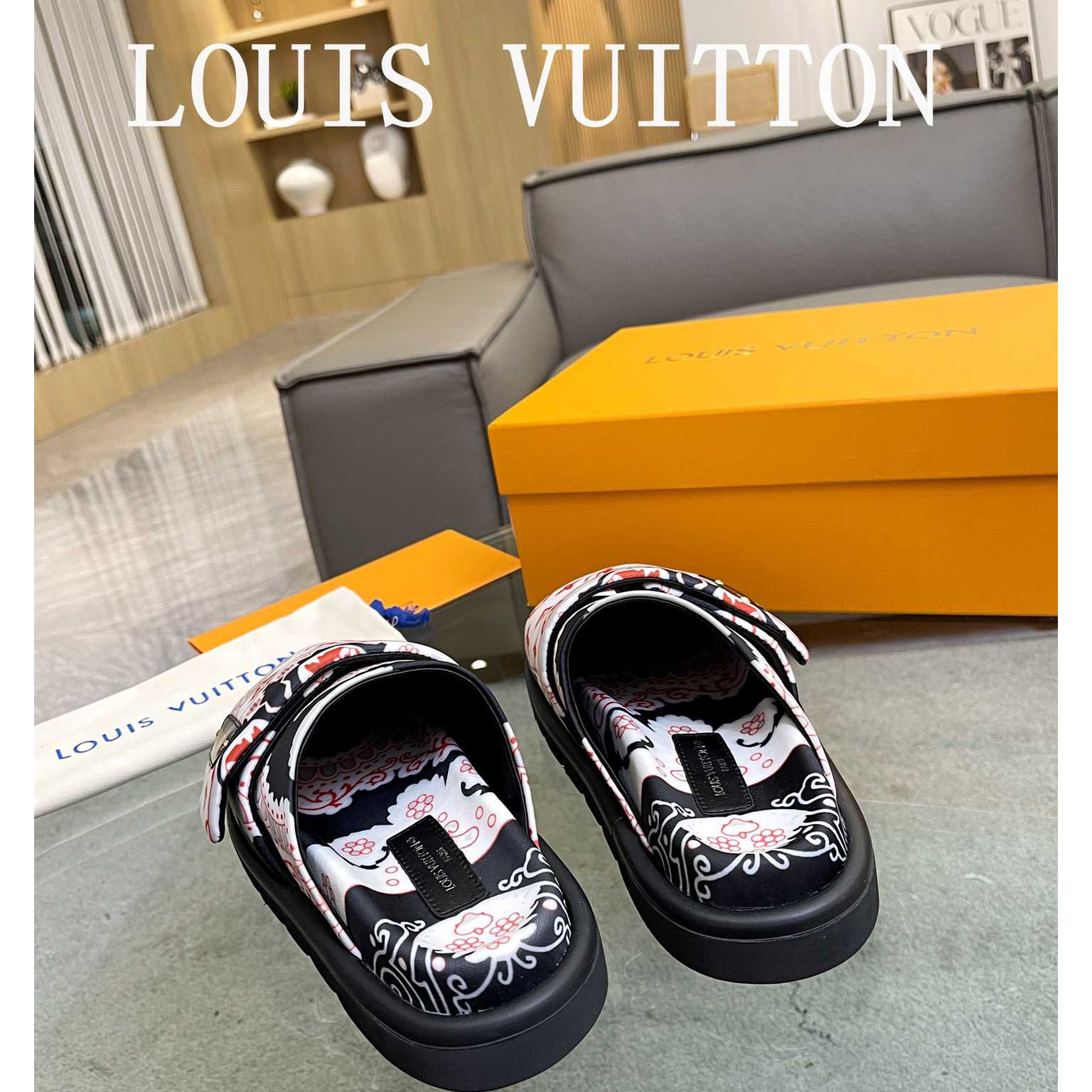 Louis Vuitton Slipper Pillow Flat Comfort Mule       - DesignerGu