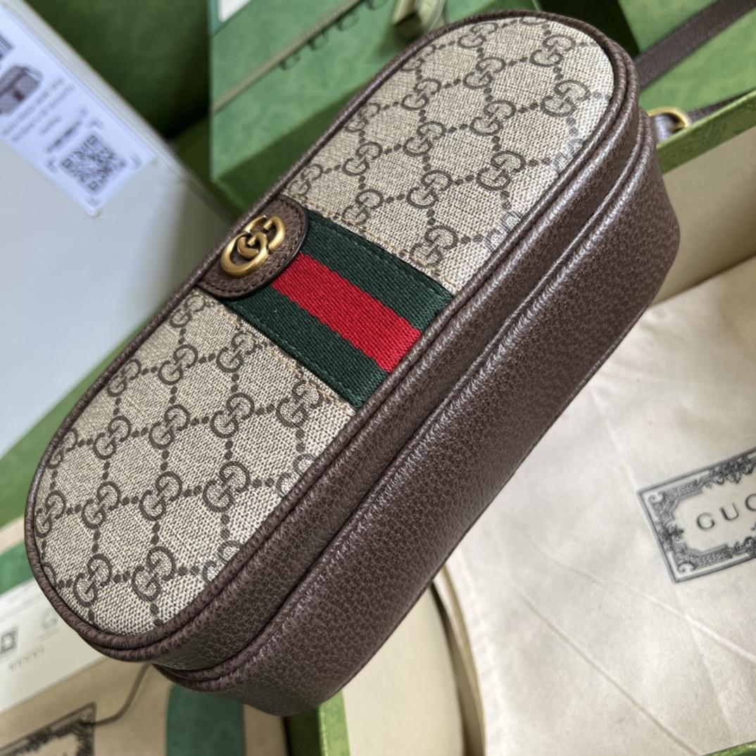 Gucci Ophidia Small Messenger Bag(24-13-6CM)   - DesignerGu