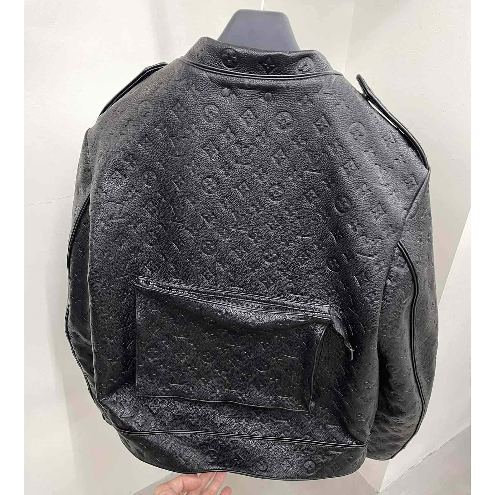 Louis Vuitton Monogram Embossed Utility Jacket - DesignerGu