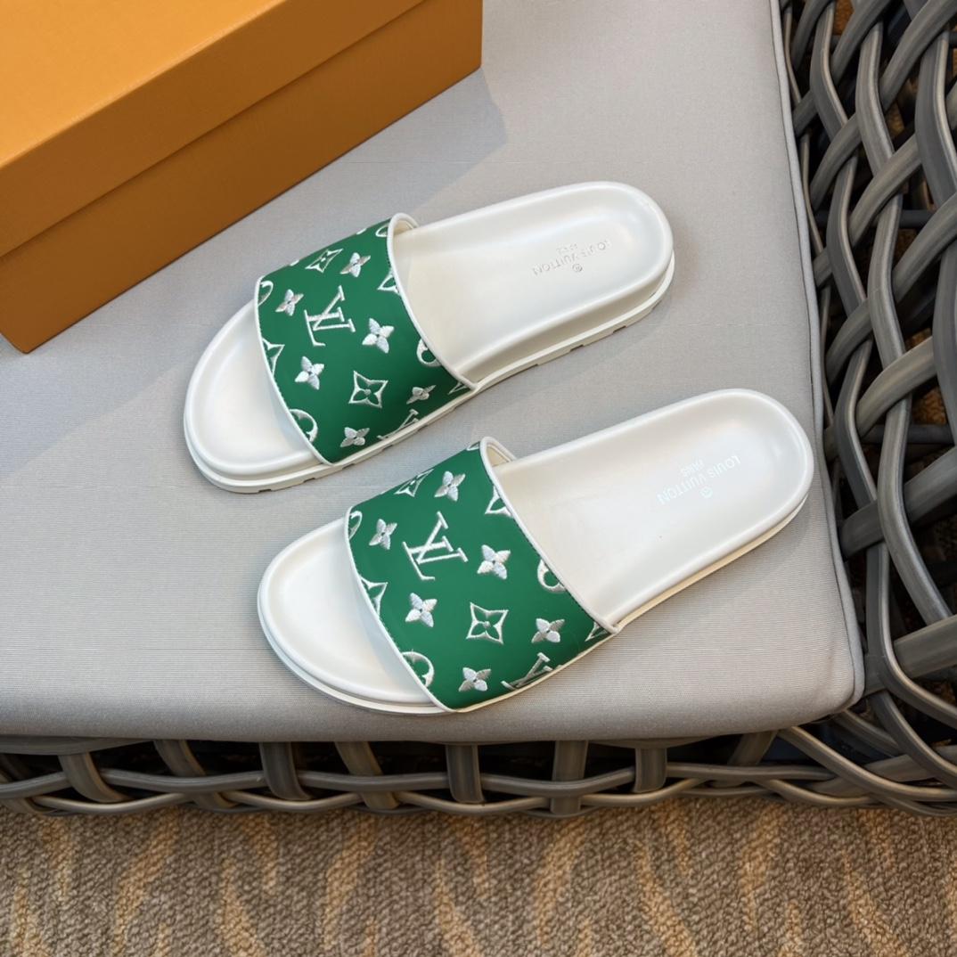 Louis Vuitton Monogram Sandals - DesignerGu