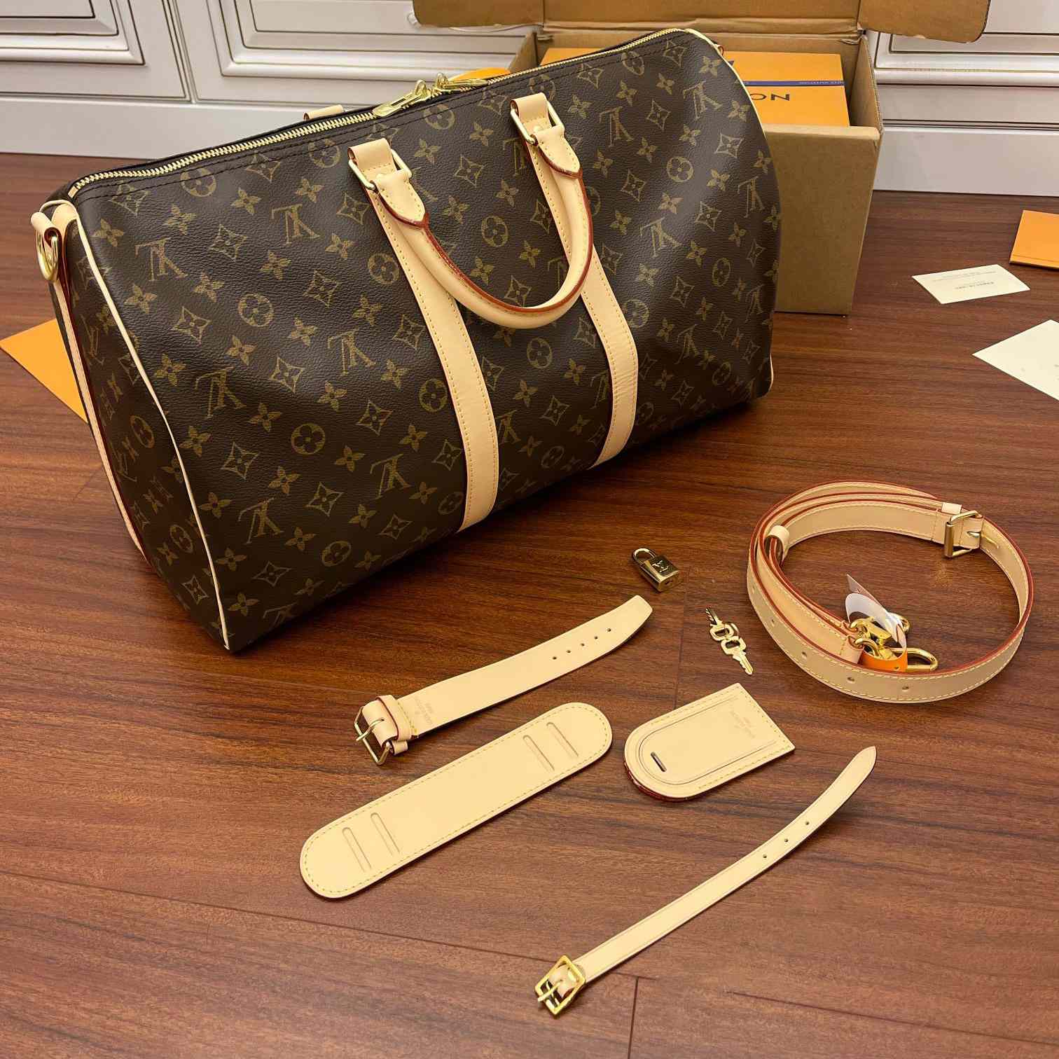 Louis Vuitton Keepall Bandoulière 45   M41418 - DesignerGu