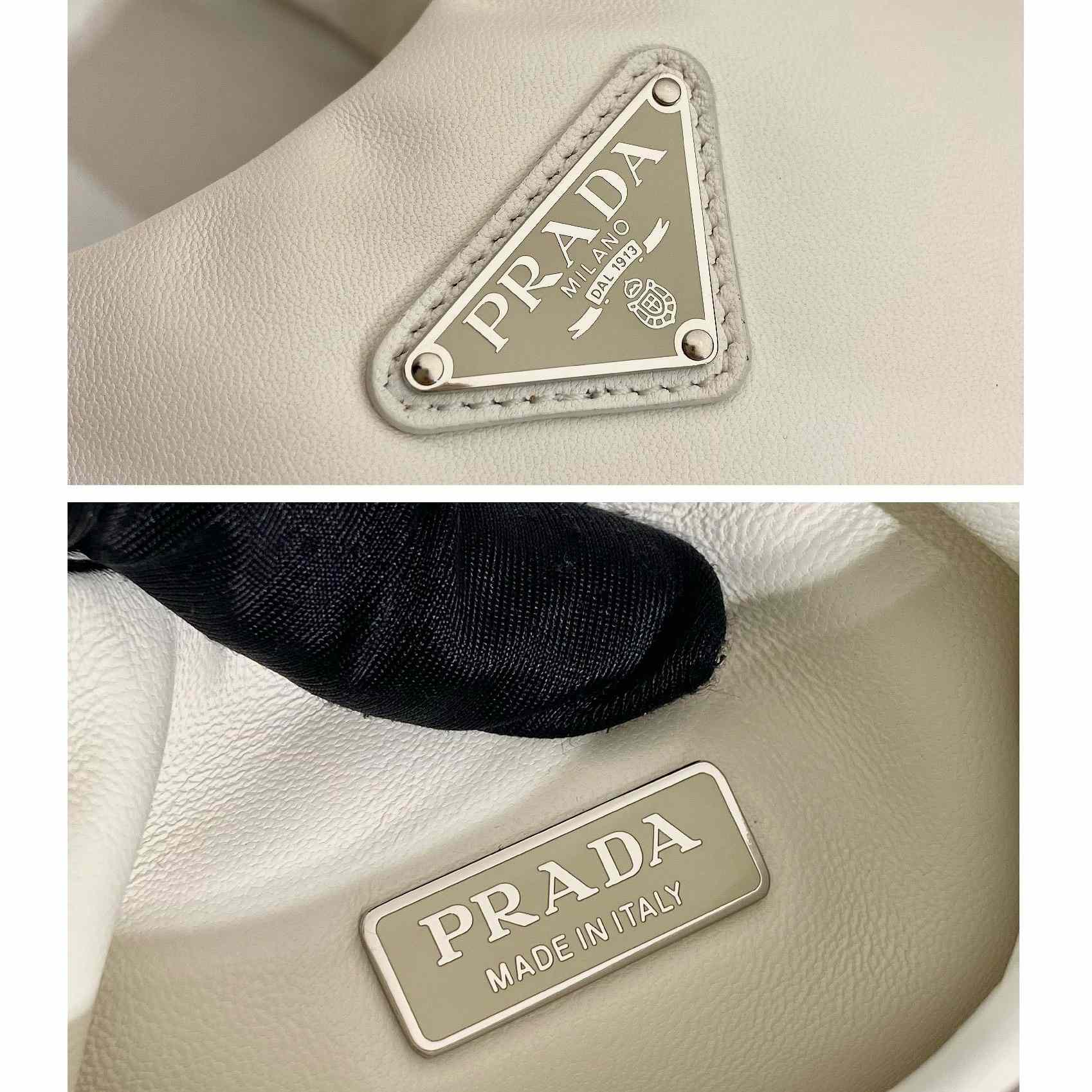 Prada Medium Padded Prada Soft Nappa Leather Bag - DesignerGu