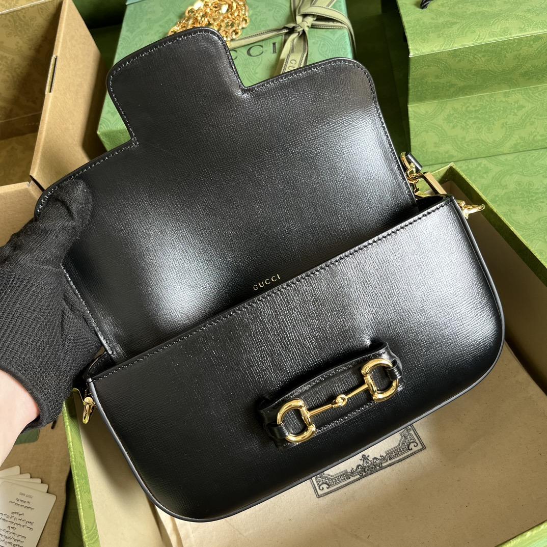 Gucci Horsebit 1955 Small Shoulder Bag(24-13-5cm)   - DesignerGu