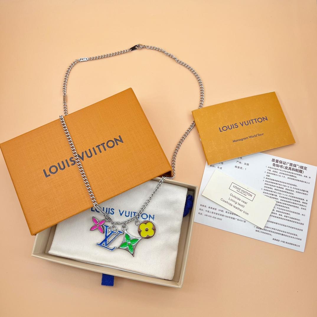 Louis Vuitton LV Instinct Necklace     M01125 - DesignerGu