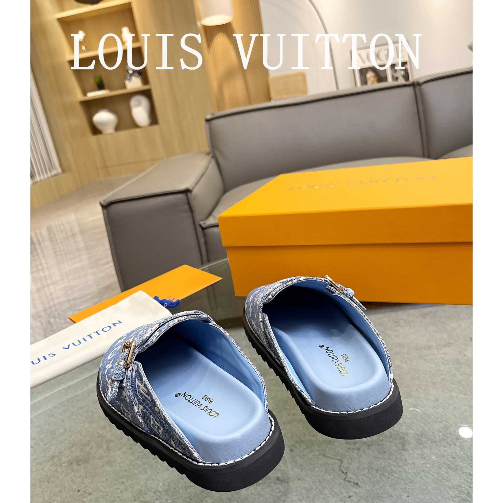 Louis Vuitton Lv Cosy Flat Comfort Clog         1AB3PD - DesignerGu