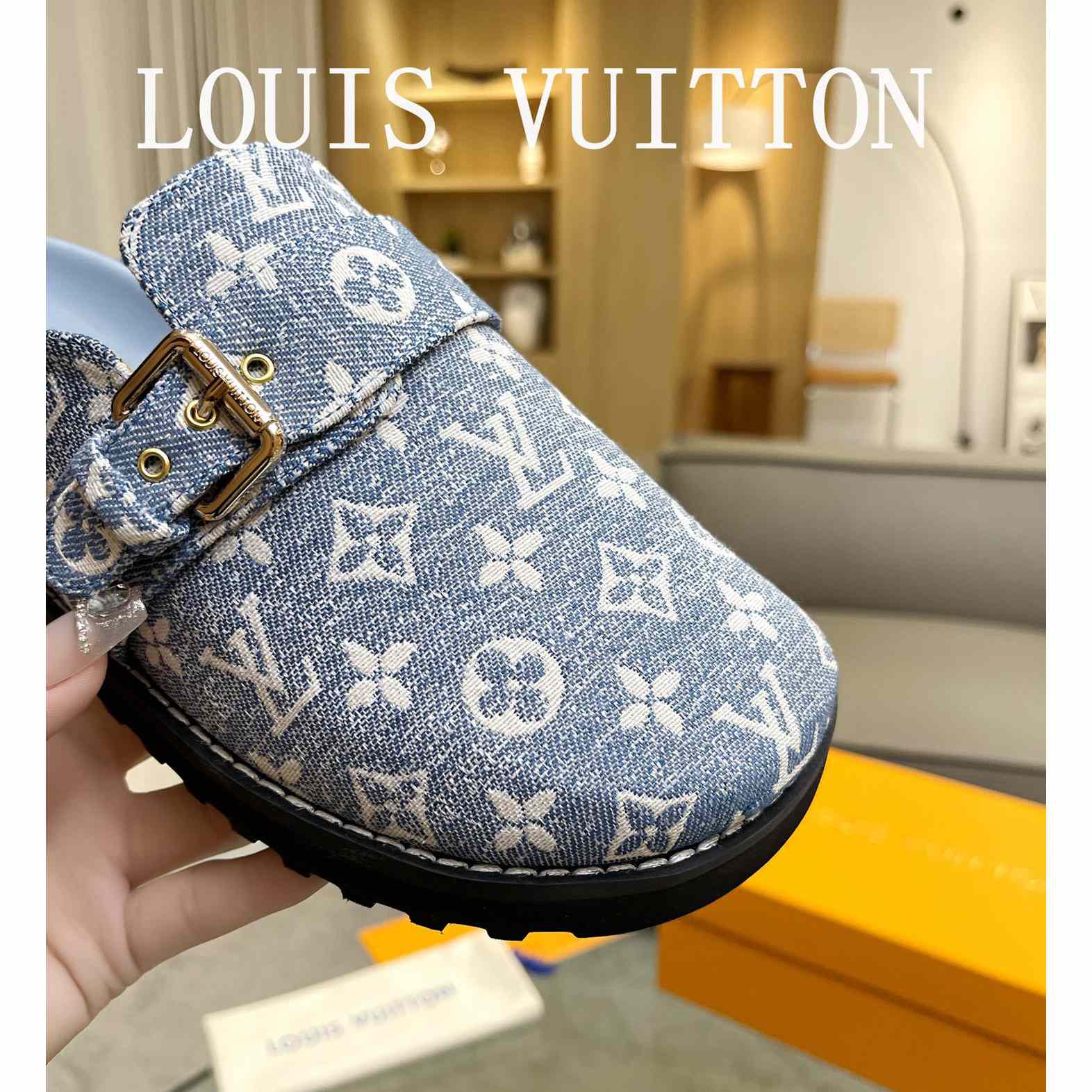 Louis Vuitton Lv Cosy Flat Comfort Clog         1AB3PD - DesignerGu