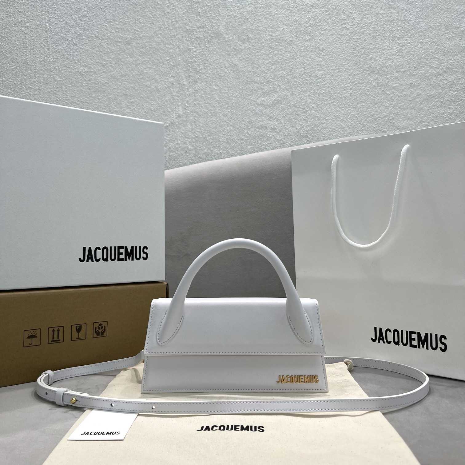 Jacquemus Le Chiquito Long Leather Handbag - DesignerGu