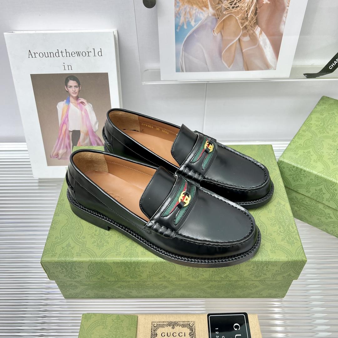 Gucci Loafer With Interlocking G - DesignerGu