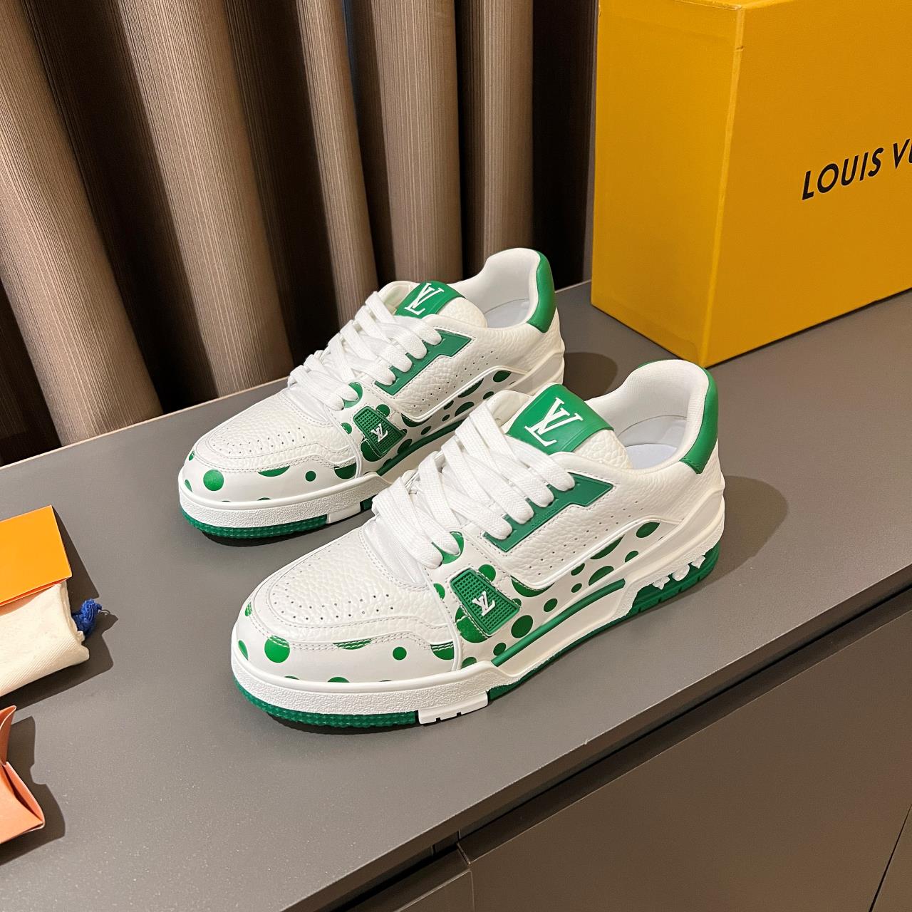 Louis Vuitton LV x YK LV Trainer Sneaker(upon uk size)   - DesignerGu