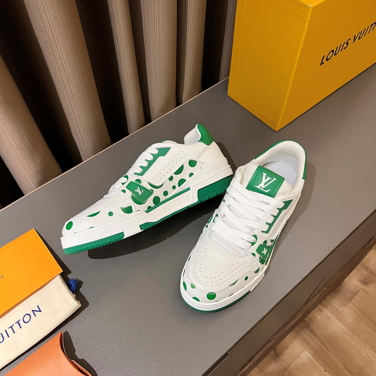 Louis Vuitton LV x YK LV Trainer Sneaker(upon uk size)   - DesignerGu