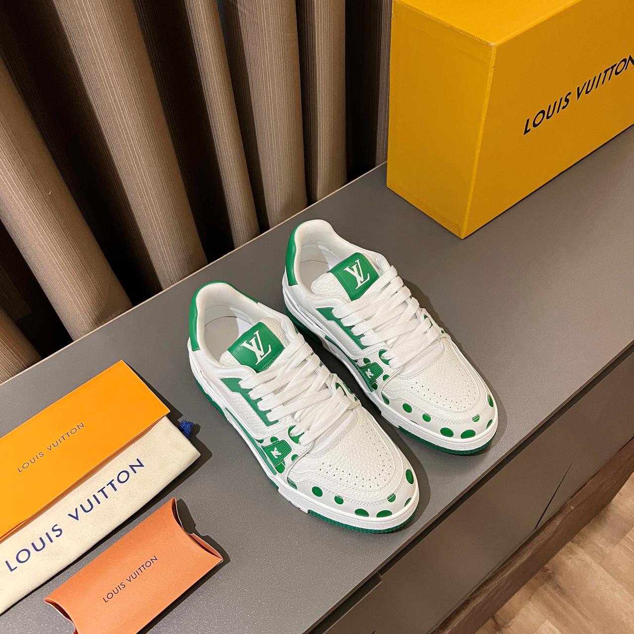 Louis Vuitton LV x YK LV Trainer Sneaker(upon uk size)   - DesignerGu