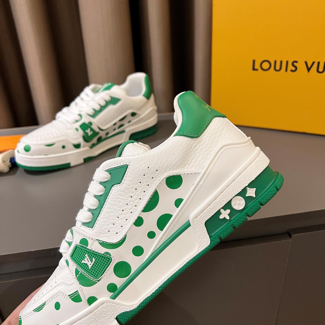 Louis Vuitton LV x YK LV Trainer Sneaker(upon uk size)   - DesignerGu