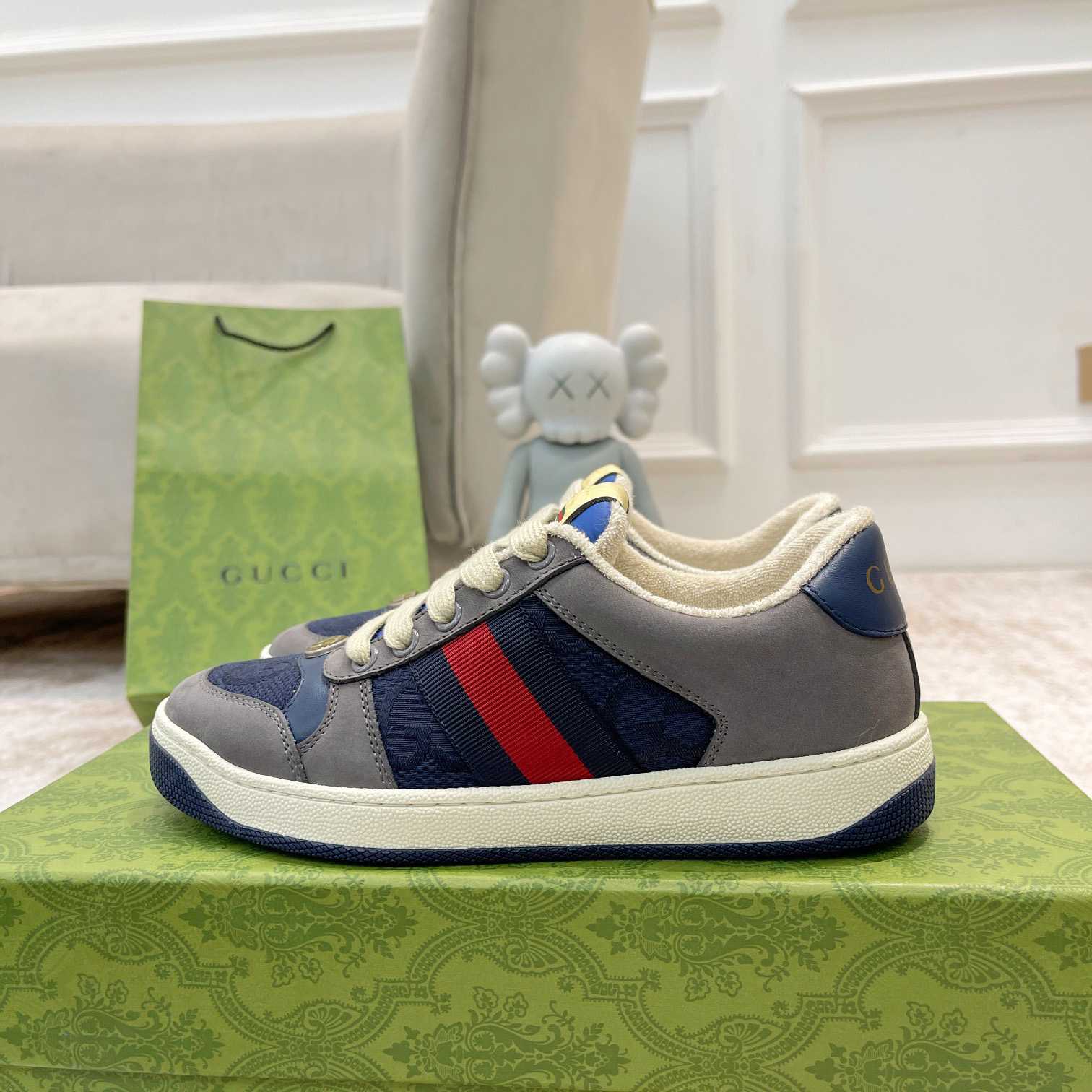 Gucci GG Screener Sneaker (upon uk size) - DesignerGu